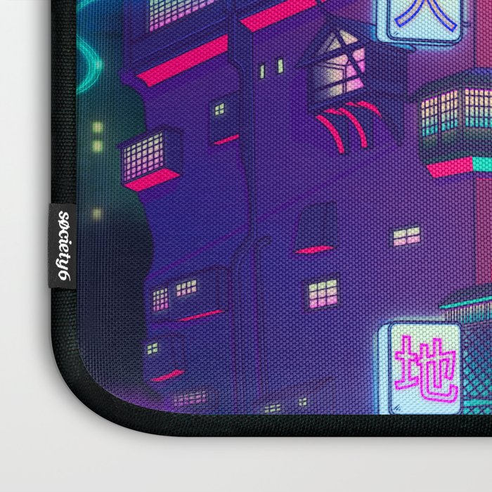 Neon Bath House Laptop Sleeve Gallery Image 3