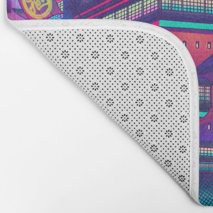 Neon Bath House Bath Mat Gallery Image 2
