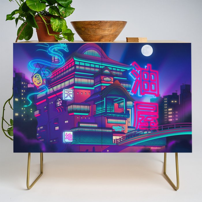 Neon Bath House Credenza Gallery Image 1