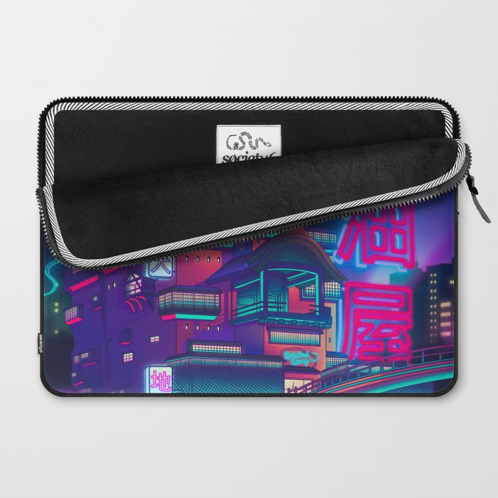 Neon Bath House Laptop Sleeve Gallery Image 2