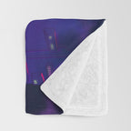 Neon Bath House Throw Blanket Gallery Image 3