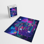 Neon Bath House Jigsaw Puzzle Gallery Image 2