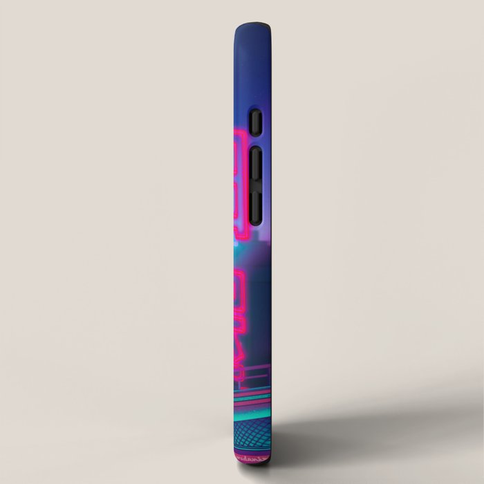 Neon Bath House iPhone Case Gallery Image 2