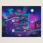 Neon Bath House Jigsaw Puzzle Gallery Image 1