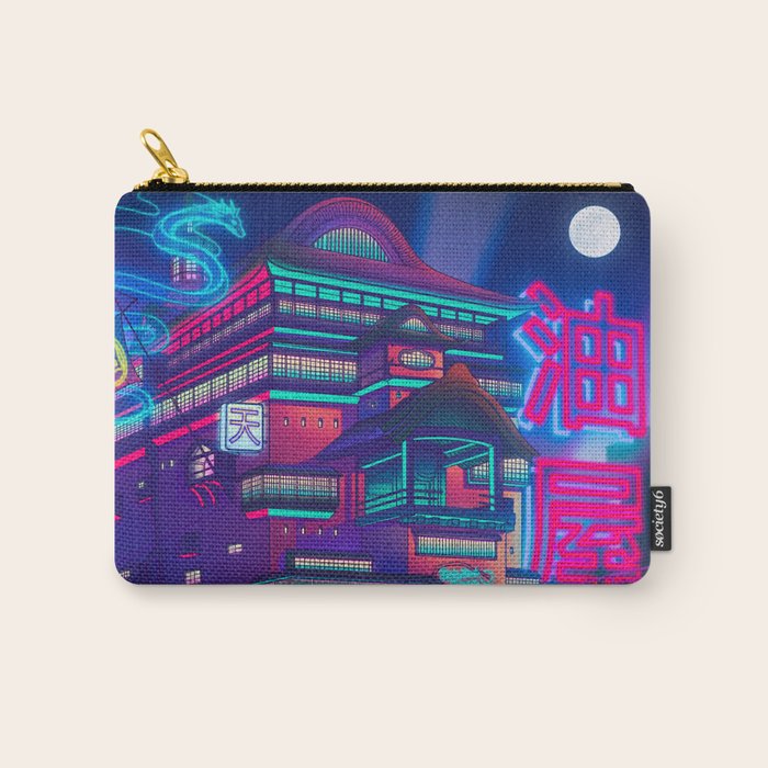 Neon Bath House Carry All Pouch Gallery Image 1