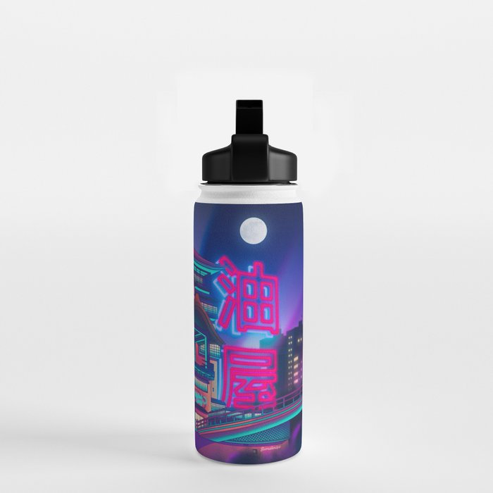 Neon Bath House Water Bottle Gallery Image 2