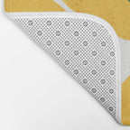 lemon mediterranean still life Bath Mat Gallery Image 2