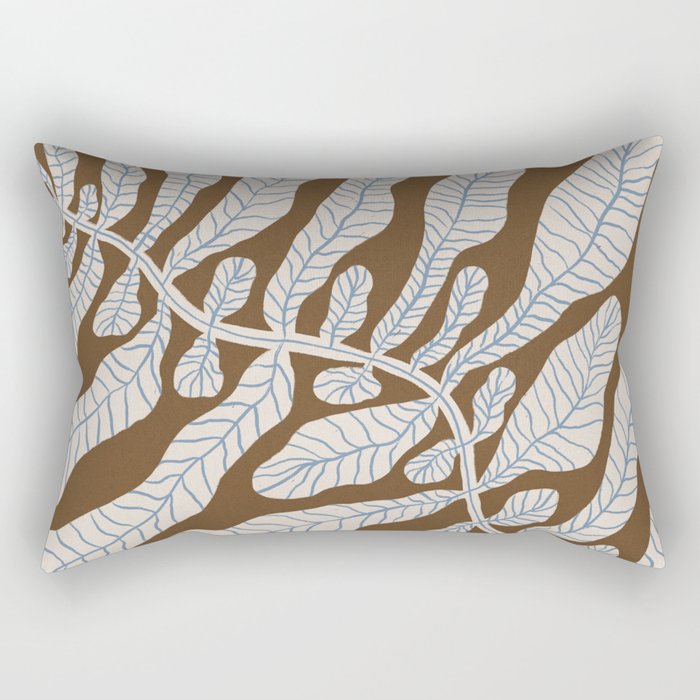 One Hundred-Leaved Plant #15 Rectangular Pillow Gallery Image 2