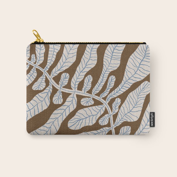 One Hundred-Leaved Plant #15 Carry All Pouch Gallery Image 1