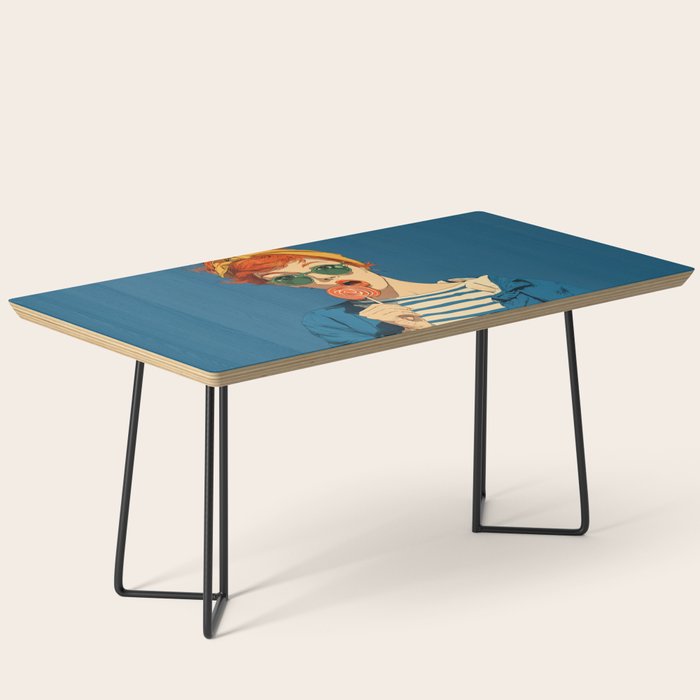 Retro Pop Lollipop Girl Coffee Table Gallery Image 1