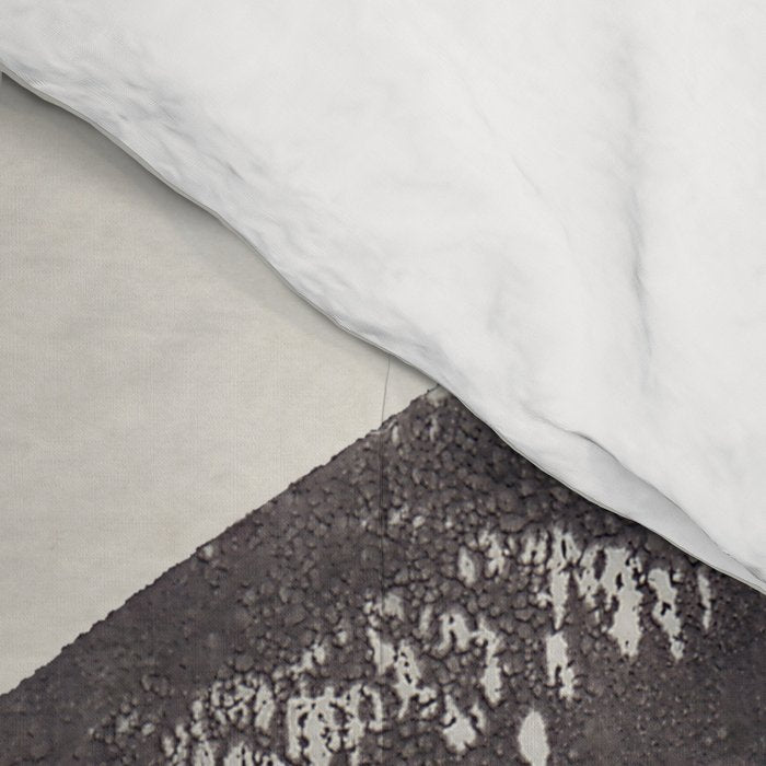 Tiny Houses #2 | Hand-printed Linocut Comforter Gallery Image 4