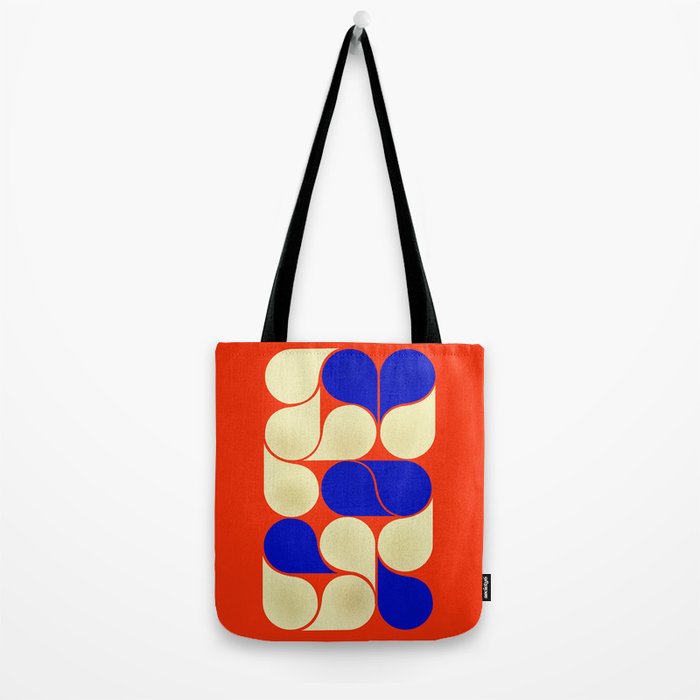 Mid-century geometric shapes-no10 Tote Bag Gallery Image 2