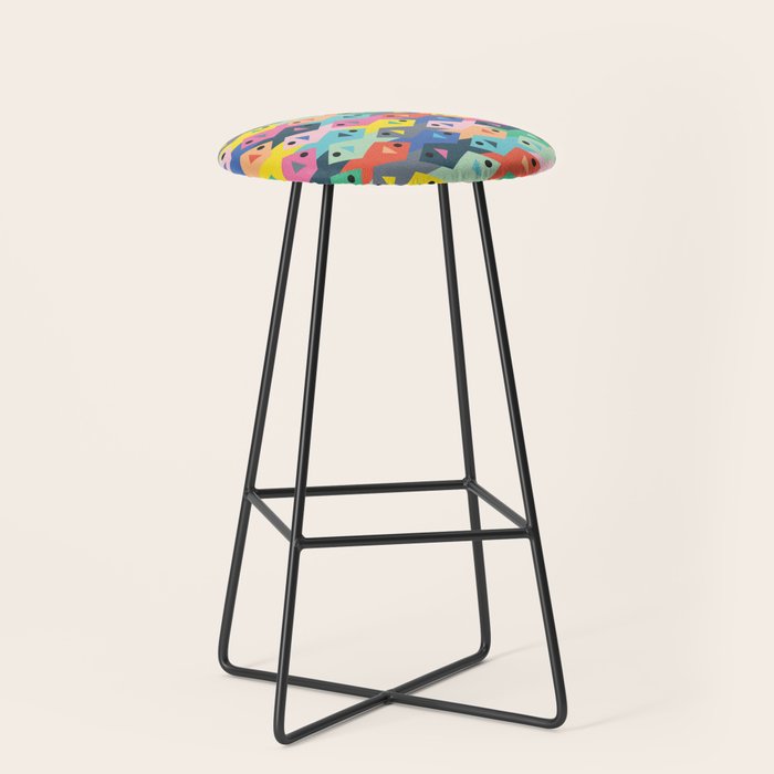 Fish tessellation Stool Gallery Image 1