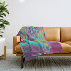 THERE'S NO LIE IN HER FIRE Throw Blanket Gallery Image 1