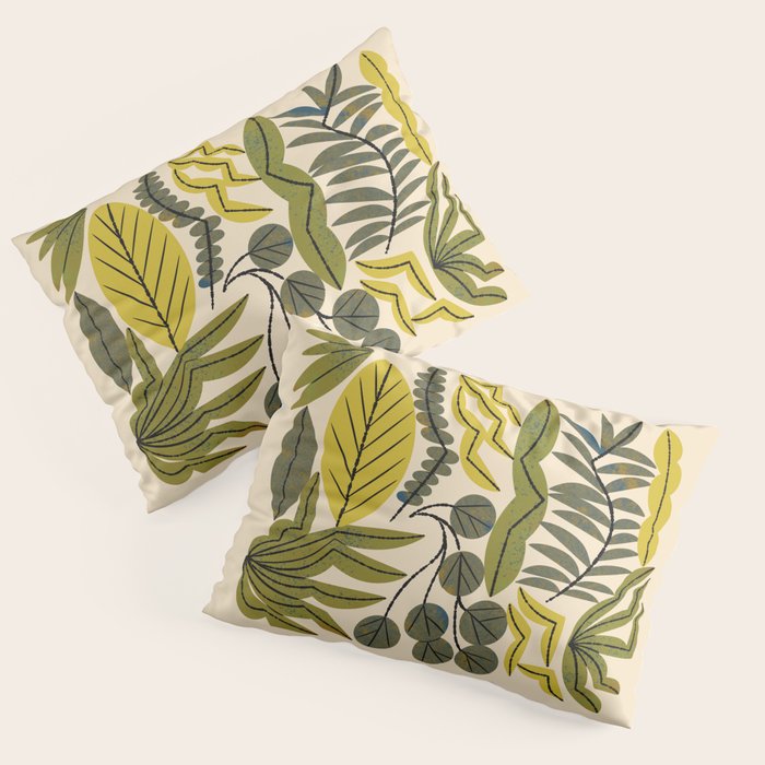 Leaf Collection No. 2 Pillow Sham Gallery Image 1
