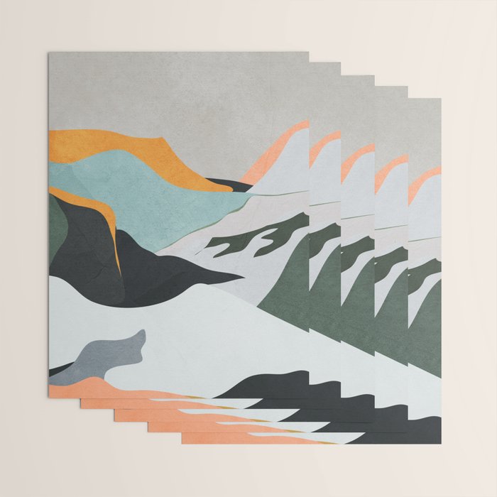 mountains Wrapping Paper Gallery Image 3
