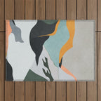 mountains Outdoor Rug Gallery Image 1