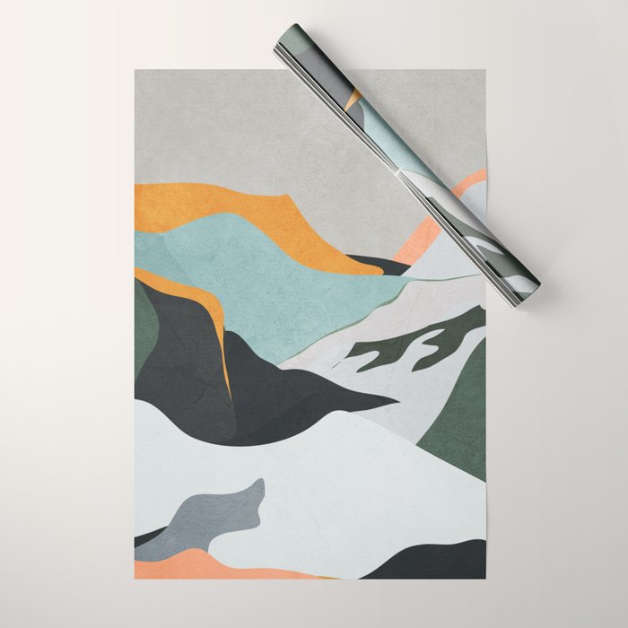 mountains Wrapping Paper Gallery Image 1