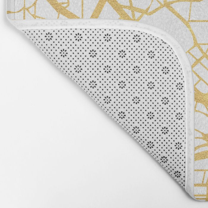 DALLAS TEXAS CITY STREET MAP ART Bath Mat Gallery Image 2