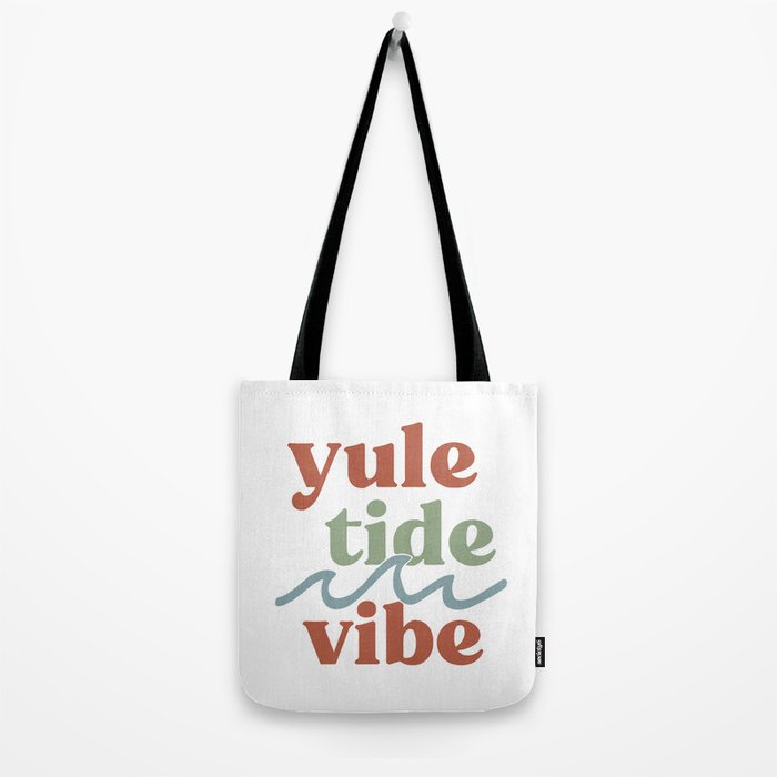 YuleTide Vibe Tote Bag Gallery Image 2