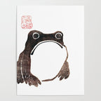 Matsumoto Hoji Frog Poster Gallery Image 4