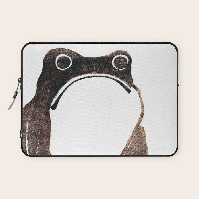 Matsumoto Hoji Frog Laptop Sleeve Gallery Image 1