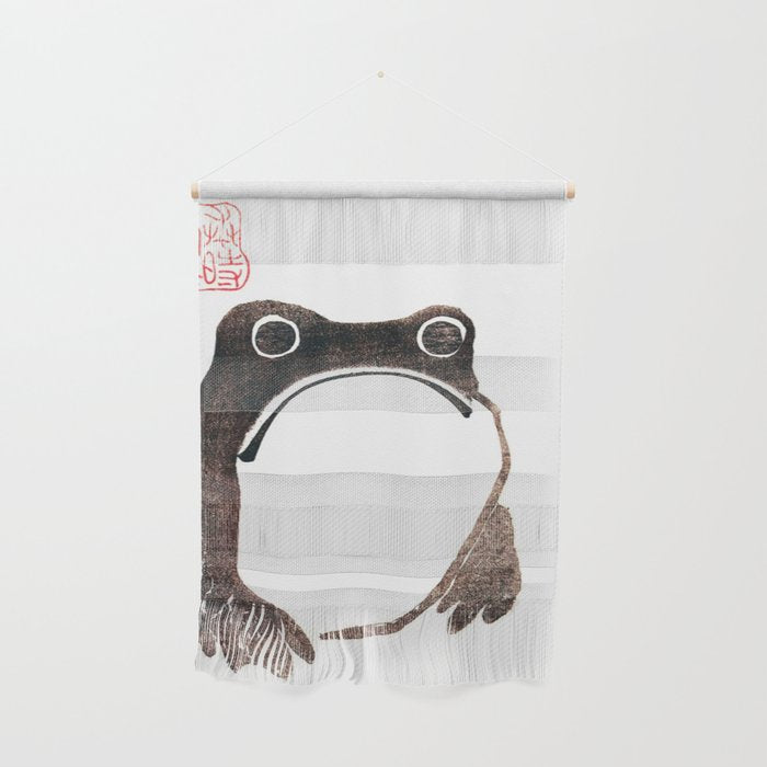 Matsumoto Hoji Frog Wall Hanging Gallery Image 1