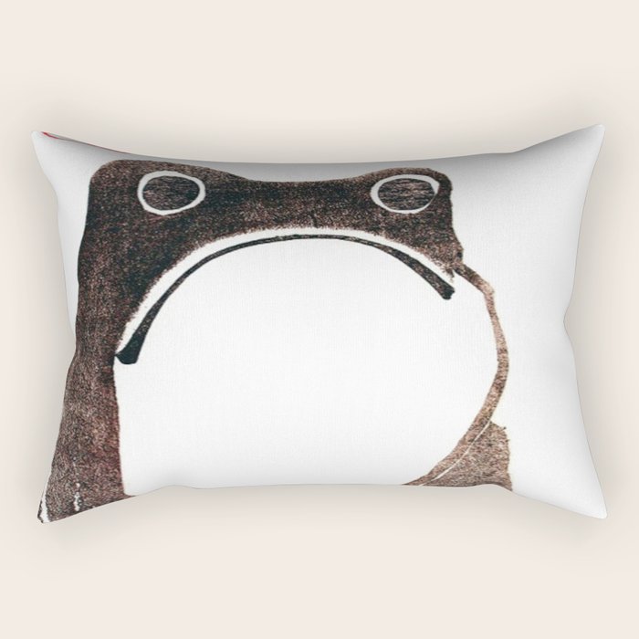 Matsumoto Hoji Frog Rectangular Pillow Gallery Image 1
