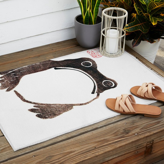 Matsumoto Hoji Frog Outdoor Rug Gallery Image 2