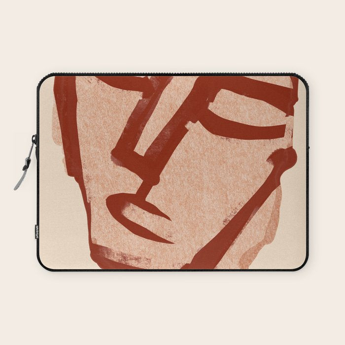 Abstract Face 91 Laptop Sleeve Gallery Image 1
