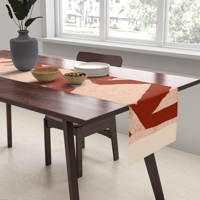 Abstract Face 91 Table Runner Gallery Image 2