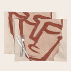 Abstract Face 91 Placemat Gallery Image 1