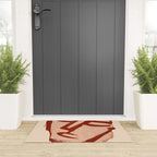 Abstract Face 91 Welcome Mat Gallery Image 3