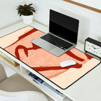 Abstract Face 91 Desk Mat Gallery Image 2