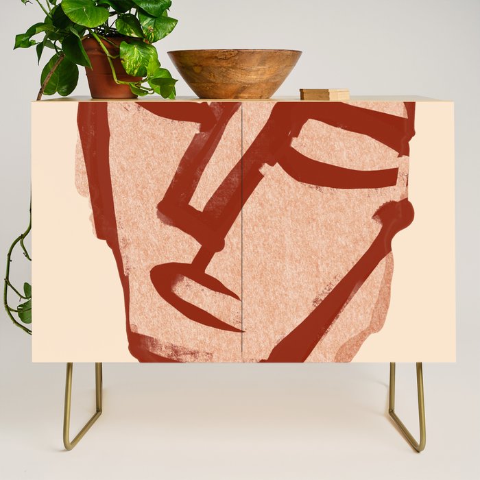 Abstract Face 91 Credenza Gallery Image 1