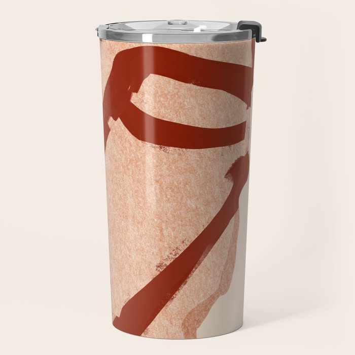 Abstract Face 91 Travel Mug Gallery Image 2