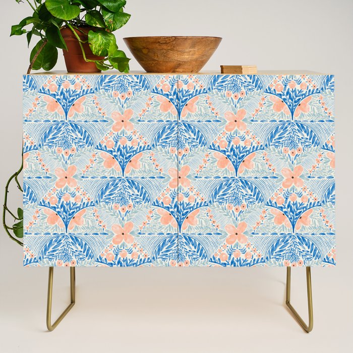 Chic Floral Decor BP Credenza Gallery Image 1