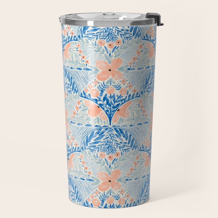 Chic Floral Decor BP Travel Mug Gallery Image 2