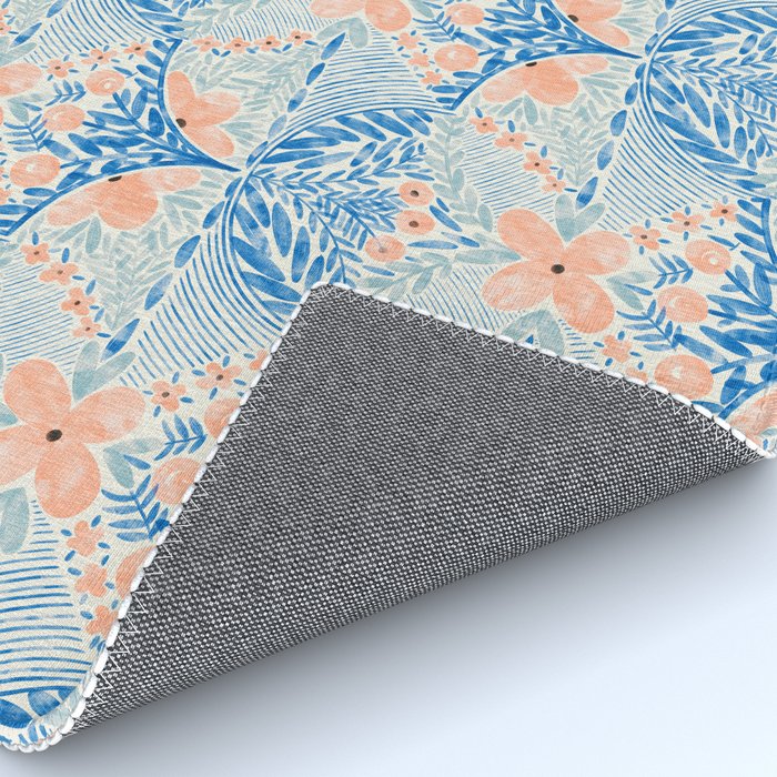 Chic Floral Decor BP Rug Gallery Image 4