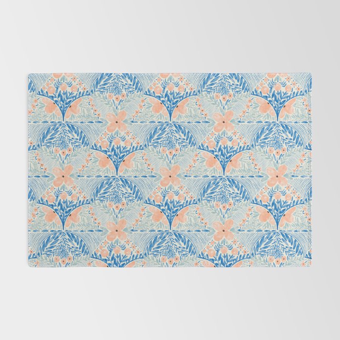 Chic Floral Decor BP Rug Gallery Image 2
