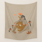 Bloom Jar Wall Tapestry Gallery Image 4