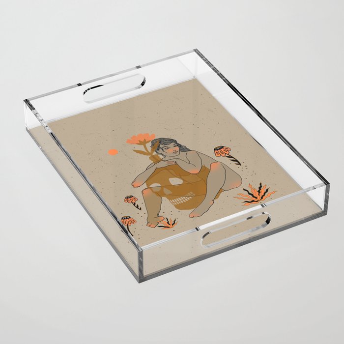 Bloom Jar Acrylic Tray Gallery Image 1