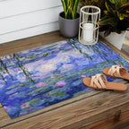 Claude Monet Water Lilies Outdoor Rug Gallery Image 2