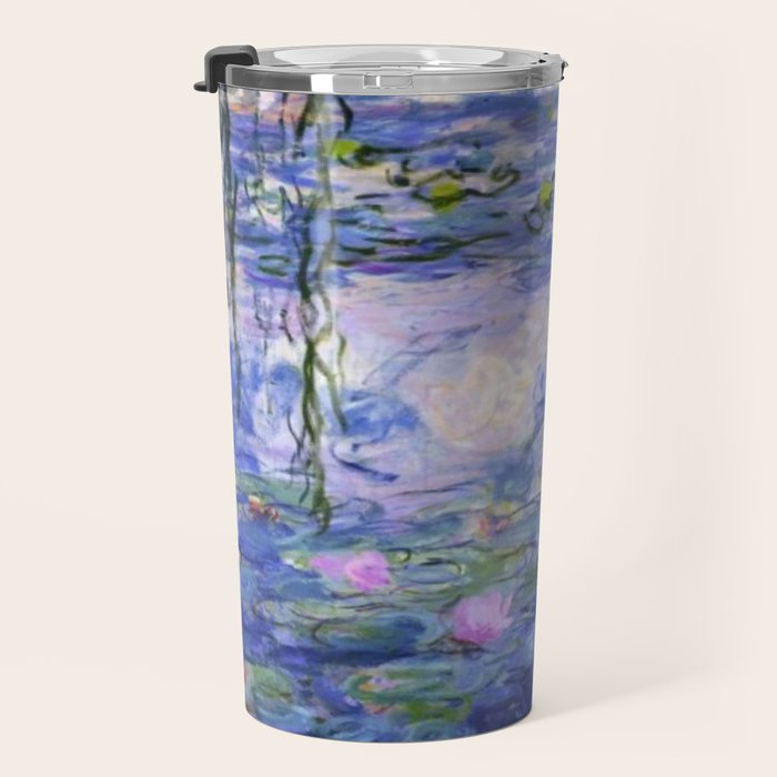 Claude Monet Water Lilies Travel Mug Gallery Image 3