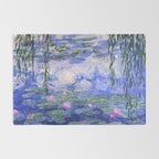 Claude Monet Water Lilies Rug Gallery Image 2