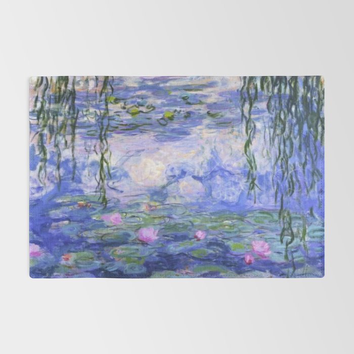 Claude Monet Water Lilies Rug Gallery Image 2