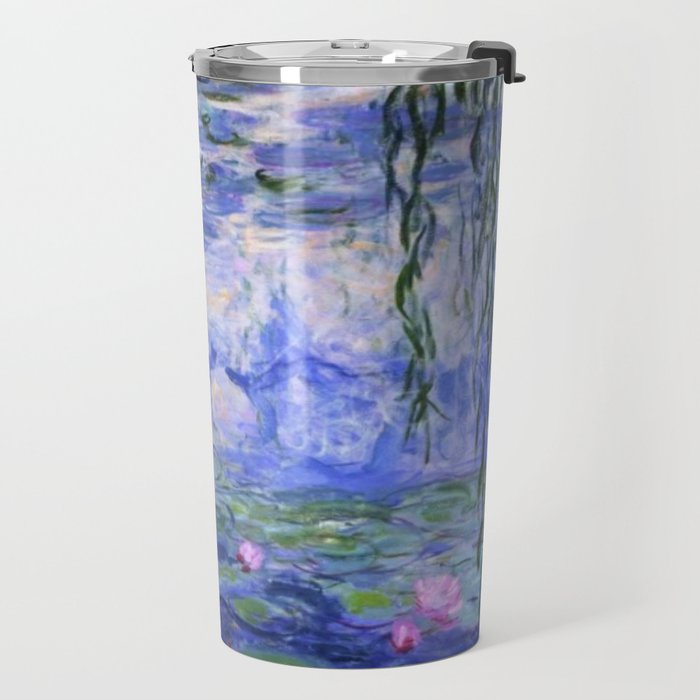 Claude Monet Water Lilies Travel Mug Gallery Image 2