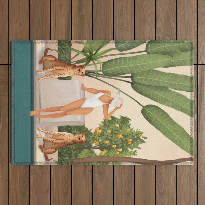 Summer in the Wild Outdoor Rug Gallery Image 1