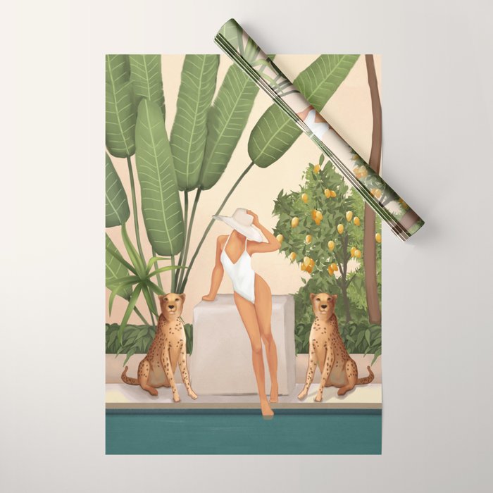 Summer in the Wild Wrapping Paper Gallery Image 1
