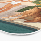 Summer in the Wild Bath Mat Gallery Image 3
